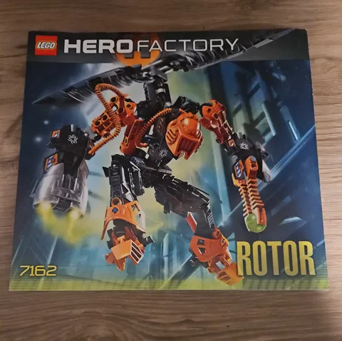 LEGO HERO Factory Rotor #7162 Instruction Manual Only (6005)