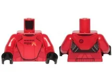 LEGO® 973pb3813c01 - Torso SW Armor Sith Jet Trooper Ep. 9 Black Lines Pattern