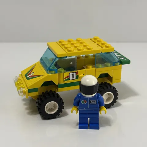 Lego 6550 Outback Racer Town 1997 Vintage Set With Figure 100% Complete