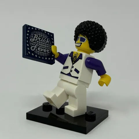 Lego Disco Dude Minifigure Collectible Series 2 CMF Complete Brick Fever