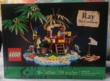 LEGO Ideas 40566 Ray The Castaway Set 239pcs Retired Promo - New Sealed