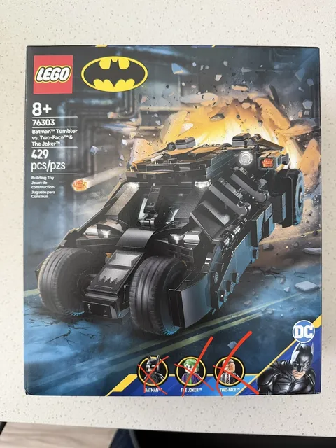 LEGO Batman The Dark Knight 76303 Tumbler and Signal Only w Box.  NO MINIFIGURES