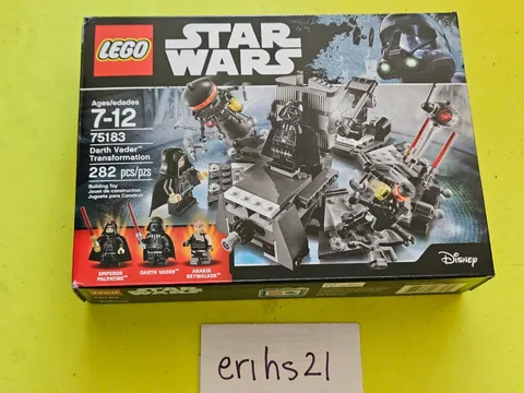 LEGO Star Wars: Darth Vader Transformation (75183) Brand New Sealed Retired READ