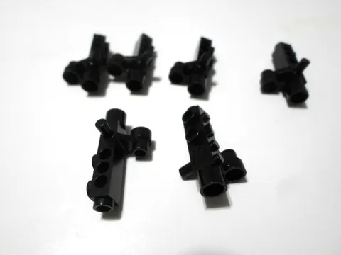 6x   4360 LEGO Part Utensil CAMERA w/ Side Sight (Space Gun) Black 6 pieces
