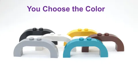 Lego 1x6x2 Arch with Curved Top You Choose the Color