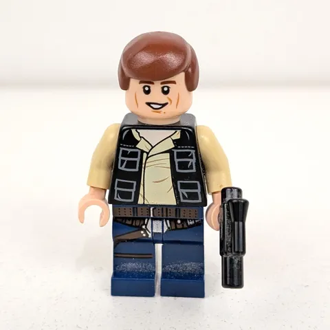 LEGO Star Wars Han Solo Minifigure Blue Legs Vest With Pockets 75052 sw0539