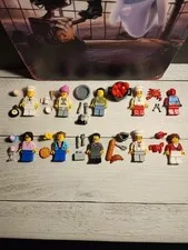 LEGO ~ Culinary Artist & Food Critics Set Of 10 Mixed Minifigures & Accessories