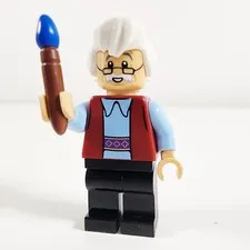 Lego Geppetto Minifigure Disney Ideas 21352 idea202