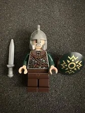 LEGO Rohan Soldier (Rohan Shield) Minifigure - LOTR - Two Towers - New