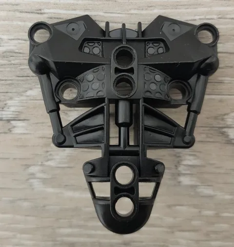 Lego 53546 Black Bionicle Toa Inika Chest Armor Plate Replacement
