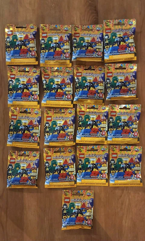 LEGO 71021 Collectible Minifigures Series 18 Complete Set Police NEW SEALED CMF