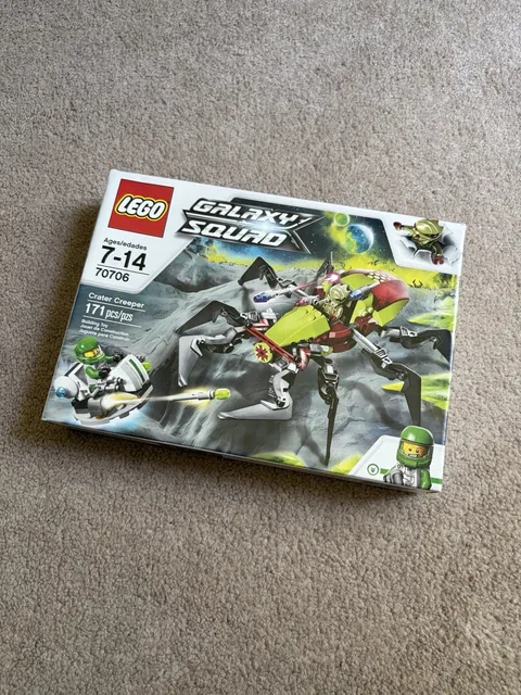 Lego Galaxy Squad 70706 Crater Creeper New/Sealed Retired Set