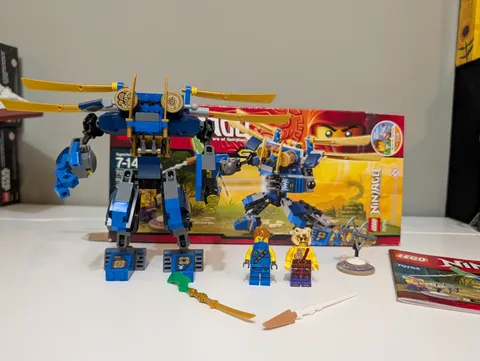 LEGO NINJAGO: Jay Mech Complete Set with Minifigure 70754 100% Complete with Box