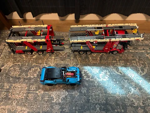 LEGO Technic 42098 Car Transporter Set 2493pcs Retired Without Box
