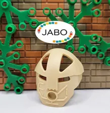 ( S17 / 1 / 3 ) LEGO Bionicle 32572 Mask Mask Komau (Turaga) Tan