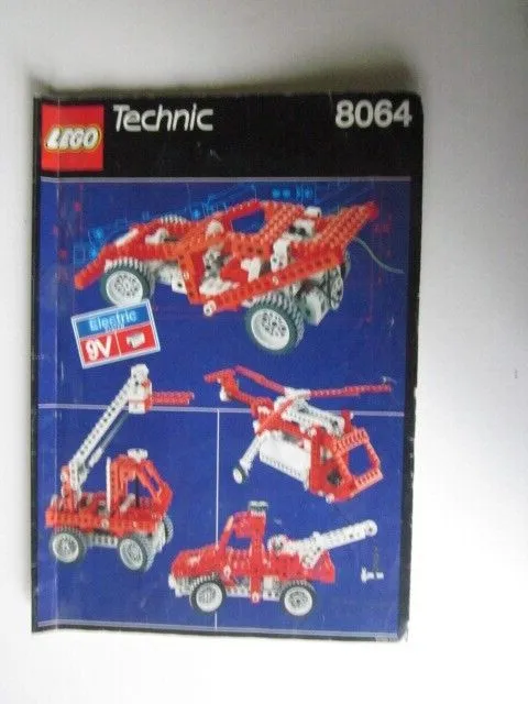 Lego Technic 8064 Building Instructions Instruction
