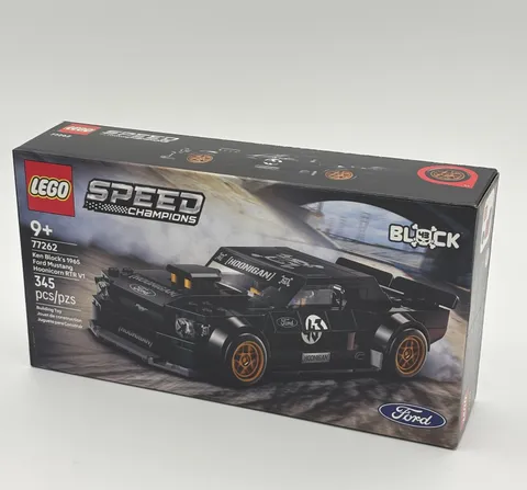 LEGO 77262 Speed Champions Ken Block's 1965 Ford Mustang Hoonicorn RTR V1 New