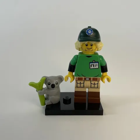 LEGO Minifigures Series 24 Conservationist With Koala CMF 71037 NIH Retired