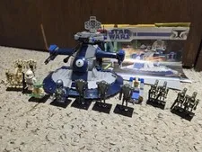 LEGO Star Wars Clone Wars AAT 8018 COMPLETE W JANGO FETT & Custom KASHYYYK Droid