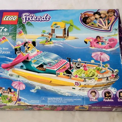 LEGO Friends 41433 Party Boat Speed Jet Ski (640 Pcs) 