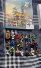 LEGO NINJAGO City Gardens 71741 100% Complete All Minifigures Manuals