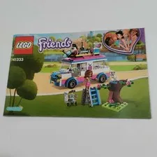 LEGO 41333 Friends Olivia's Mission Vehicle Instructions Manual ONLY 