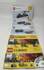 Lego Classic & Creator Multicolor Instruction Manuals Lot Of 5 Pieces