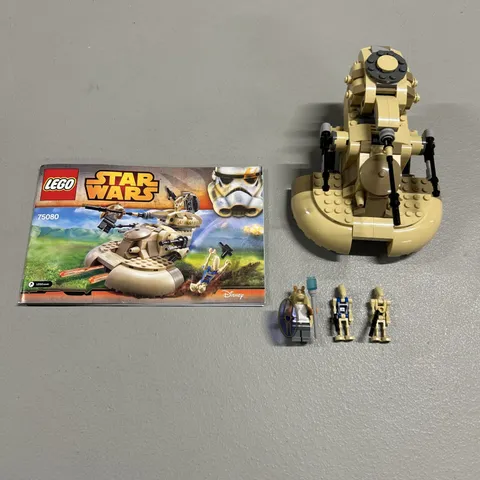 Lego Star Wars AAT  (75080) 100% Complete With Instructions!