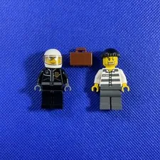 Lego Cop & Robber Minifigs Set 2009 Stop Animation Video Camera Exclusives HTF