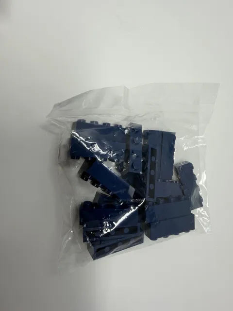 LEGO New 3010 Blue 1x4 Building Bricks Blocks Factory Sealed Lot Of 15
