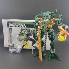 LEGO BIONICLE Piraka ZAKTAN (8903) Complete EXCEPT 1 ZAMOR Glow Teeth Light Head