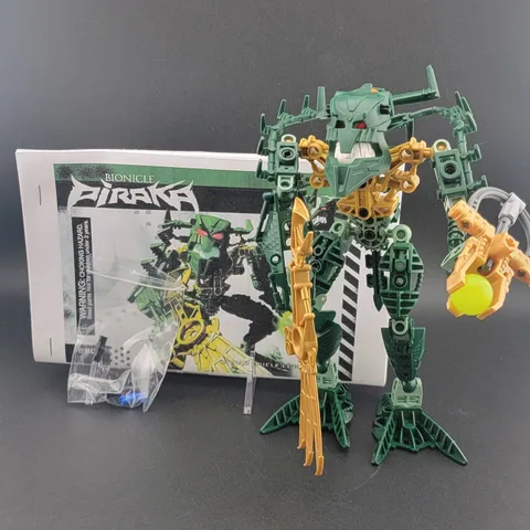 LEGO BIONICLE Piraka ZAKTAN (8903) Complete EXCEPT 1 ZAMOR Glow Teeth Light Head