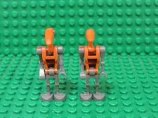 Lot of 2 LEGO Star Wars minifigures Rocket Battle Droids 8016 8086 sw0228 RR41
