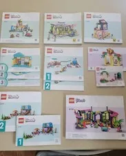 LEGO Friends Lot of 13 Instruction Manuals ONLY