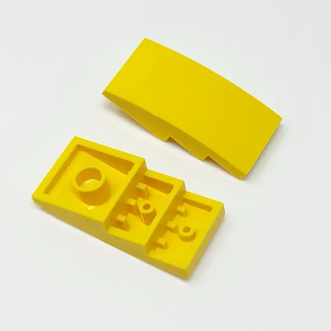 93606 LEGO Parts Slope Curved 4x2 YELLOW (2)