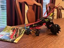 LEGO NINJAGO 70501 Warrior Bike Set 210 pcs w/ 2 Minifigures, No Box