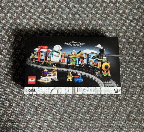 Lego 10361 Holiday Express Train Christmas Set 956 Pieces Sealed Box Good Condo