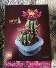 LEGO Botanicals Flowering Cactus 11509 Set 482pcs 9+ 16cm Tall