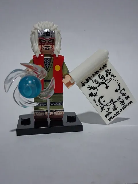 Jiraiya Character Custom Lego From Naruto Shippuden Japanese Anime TV New Rare