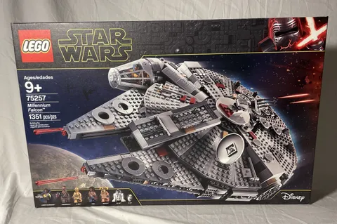 LEGO Star Wars 75257 Millennium Falcon EMPTY BOX ONLY - No Lego Bricks/Minifigs