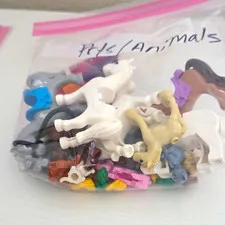 LEGO Bulk Lot – Animals in Polybag – Horses, Cats, Dogs, Rabbits 10+ pcs