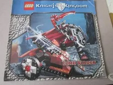 Lego Building Instructions Instruction 8702 Knights Kingdom Lord Valdek