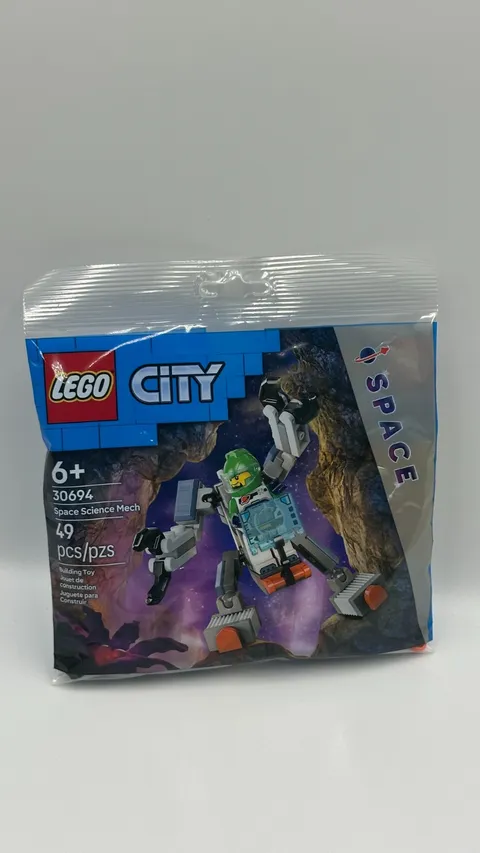LEGO CITY Space Science Mech 30694 Polybag Complete Set 49 Pieces NEW