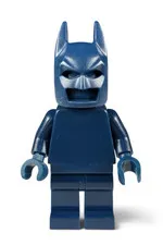Official LEGO - Dark Blue Monochrome Prototype DC Batman Minifigure - Rare