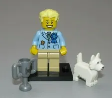 LEGO Dog Show Winner New out of package Collectible Series 16 minifigure 