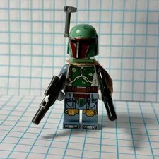 LEGO BOBA FETT MINIFIG 💥 Star Wars Clone Wars Mandalorian Bounty Hunter SW0711