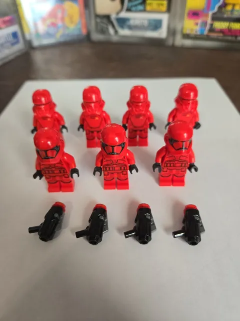 LEGO Minifigures Lot SW1065 Sith Trooper SW1075 Sith Jet Trooper