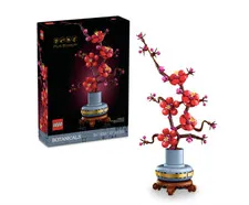 LEGO Icons Plum Blossom Building Set 10369 Artificial Flower Decor Ages 18+