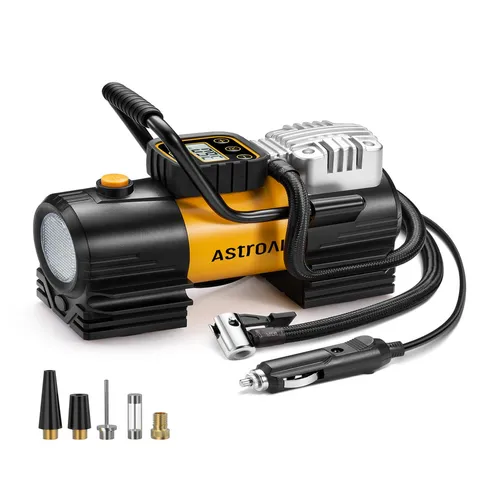 Astroai Tire Inflator Portable Air Compressor Up To 150 Psi Tire Pump For Car