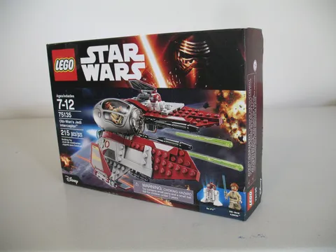 LEGO Star Wars: Obi-Wan's Jedi Interceptor (75135) - New in box!  Retired!